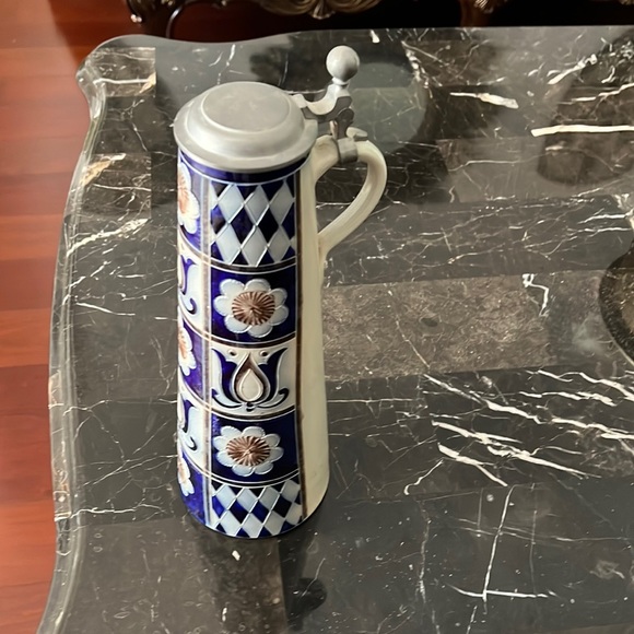 Reinh merkelbach hohr grezhausen rare stein cobalt blue 12x4